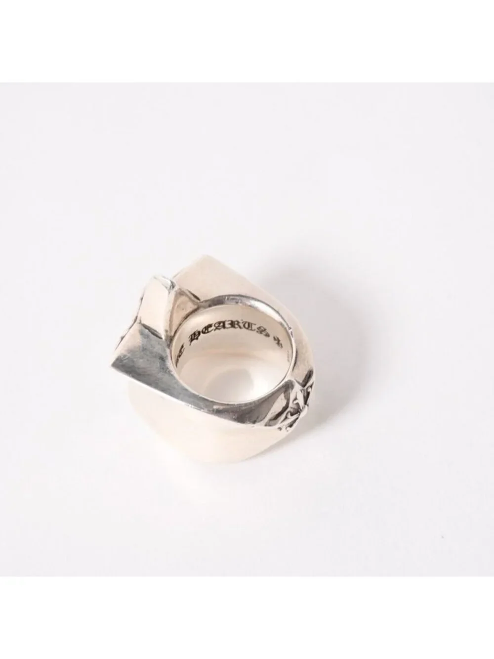 Chrome Hearts Large Sterling Silver Ring